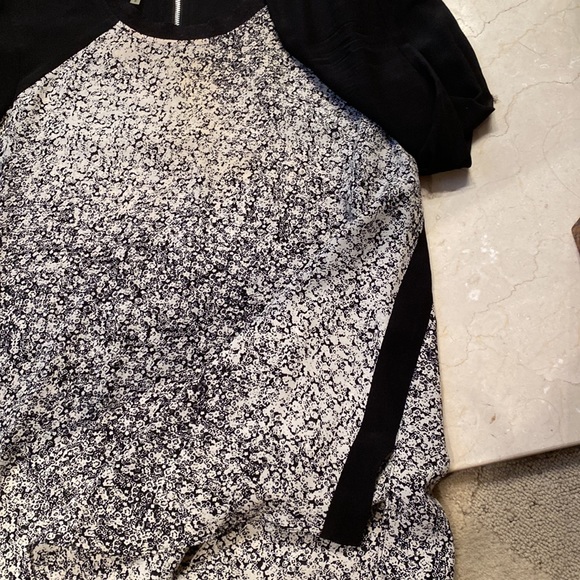 Rebecca Taylor silk blouse with zipper back - Picture 9 of 11